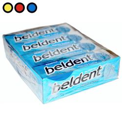 Chicle Beldent Menta Suave 20 Un