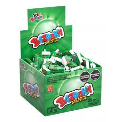 Chicle Bazooka Menta 80 Un