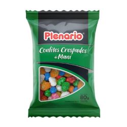 Confites Crespados de Mani Plenario 80 Gr