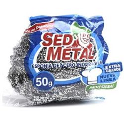 Esponja Acero Sed Metal Inoxidable 50 gr