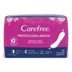 Protectores Diarios Carefree Protect 20 Un