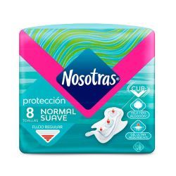 Toallas Femeninas Nosotras Normal Bob 8 Un