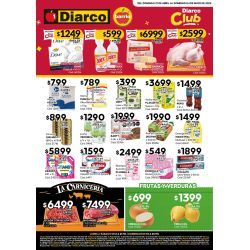 PORTAPRECIOS OFERTA DIARCO BARRIO A4 x4 x500/80 GRS.