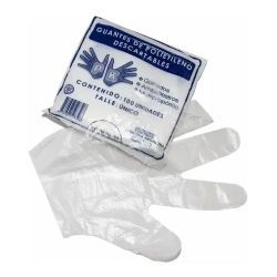 Guante de Polietileno x100