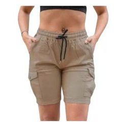 PV 24 Bermuda Mujer gabardina beige PBD T38/50