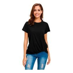 OI24 Remera Lisa M/L Color Mujer Nominal T s/xxl