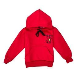 OI 25 Buzo Canguro Frizado Infantil c/Estamp Nominal T4/1