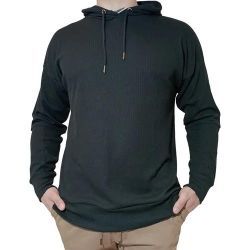 OI 25 Buzo Hoodie Wafle Hombre Liso Nevada TS/XL