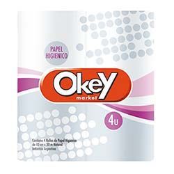 Papel Higienico Okey Natural 4x30 Mt