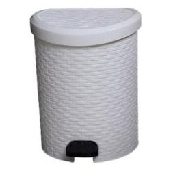 Cesto Multienvase Residuos C/Pedal Rattan 15L