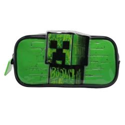 Cartuchera 3D  1 Cierre Minecraft MI510