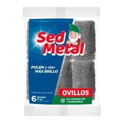 Ovillos Lana de Acero Okey 6 Un