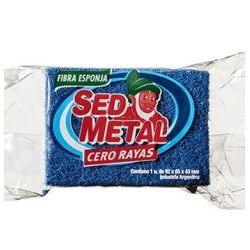 Esponja de Fibra Sed Metal Cero Rayas