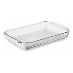 Fuente Para Horno Okey de Vidrio Rectangular 2200 ml