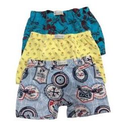 Boxer Estampa Antillitas Pack x2 Niño Surtido T00/4