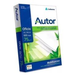 PAPEL RESMA OFICIO 500x75 GRS. PARA CONSUMO INTERNO