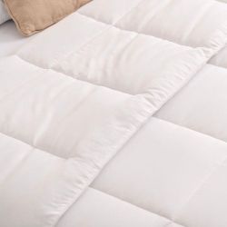 Plumon Sintetico Microfibra Estamp Okey King