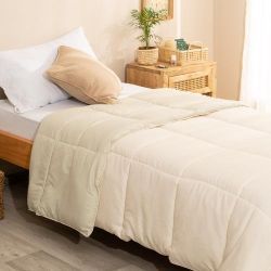 OI 25 Plumon Sintetico Microfibra Estamp 130g Okey 2 Plazas