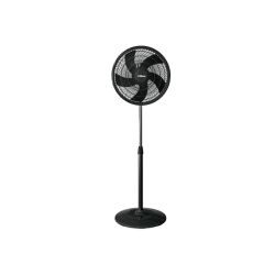 Ventilador de Pie Liliana 16" Aspas Negras VP16P