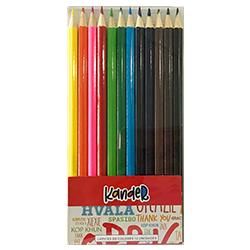 Lapices de Colores KANDER x 12 Un