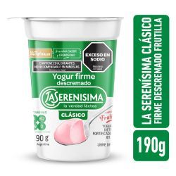 PR. Yogur L.S Descremado Frutilla x 190gr 3X2